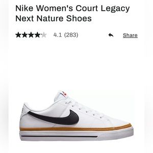 Women’s Nike Court Legacy tennis shoes